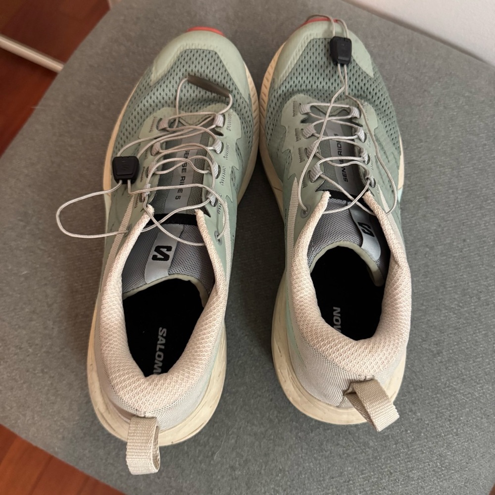 Salomon SENSE RIDE 5 W Lily/Rainy Day/Bleach - Picture 4 of 6